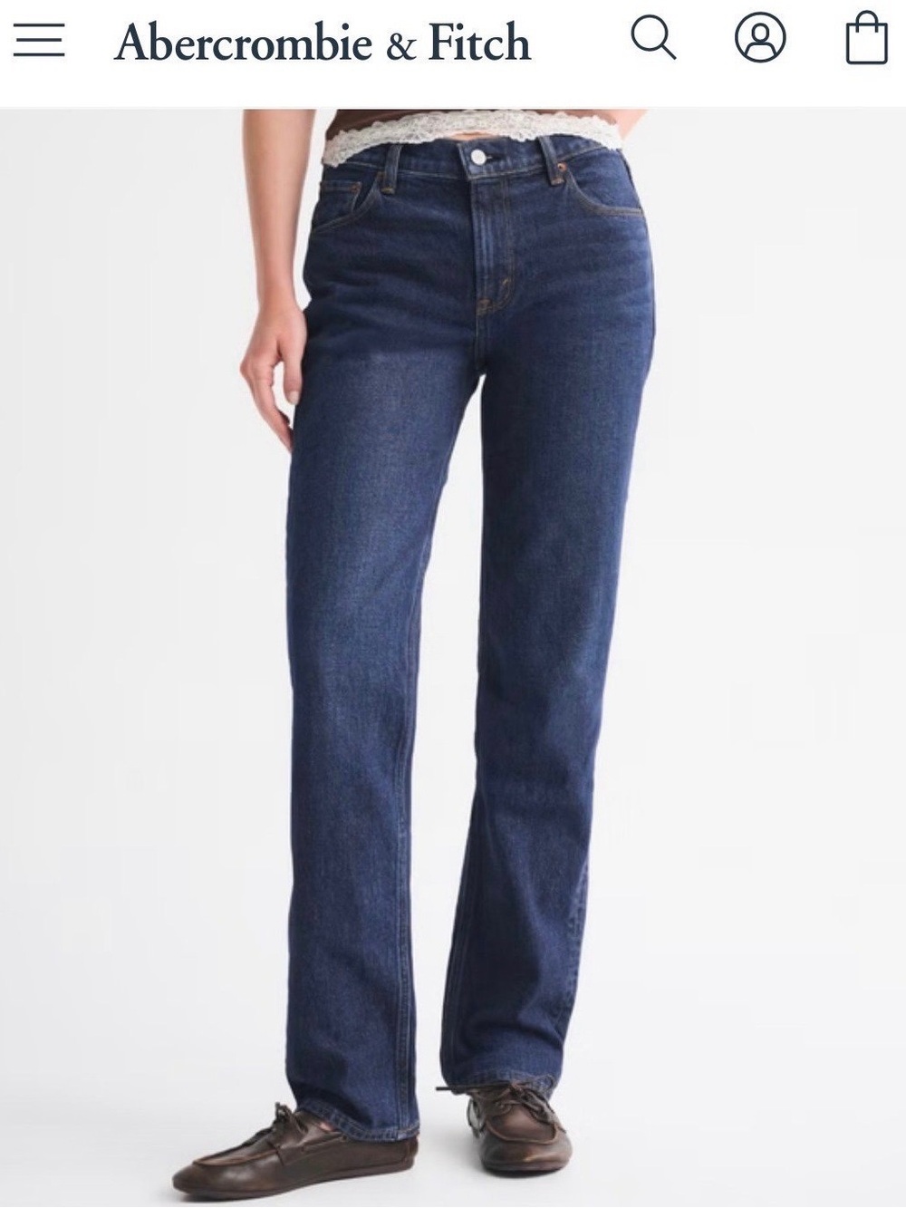 Abercrombie & Fitch Women's 90s straight - 27